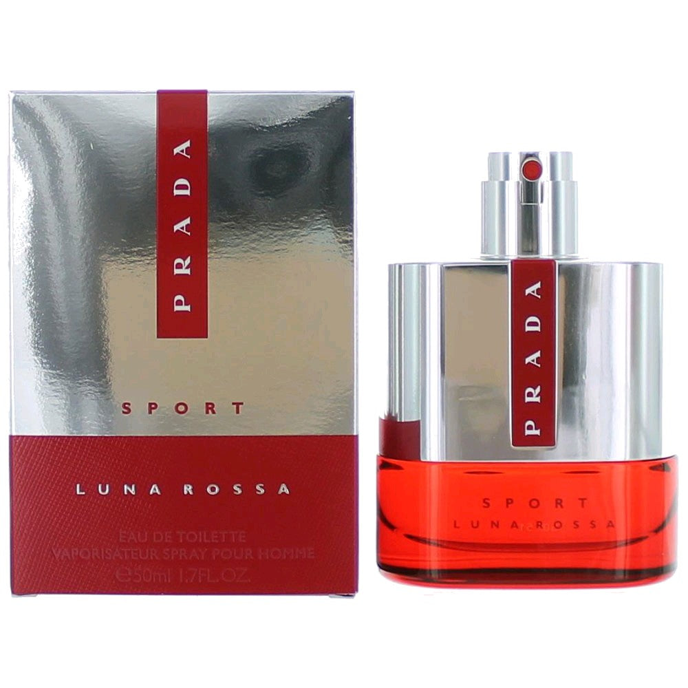 Bottle of Prada Luna Rossa Sport by Prada, 1.7 oz Eau De Toilette Spray for Men